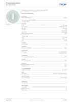Datasheet for Hager WTD9131GW, EAN: 3250610092064