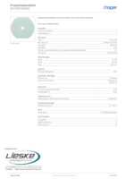 Datasheet for Hager WTD7672GWG, EAN: 3250610090459