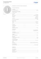 Datasheet for Hager WTD9131AW, EAN: 3250610092057