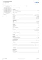 Datasheet for Hager WTD9131PW, EAN: 3250610092088