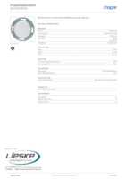 Datasheet for Hager WTF1001PW1, EAN: 3250610091937