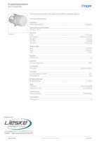Datasheet for Hager WTF5285WG, EAN: 3250610090145