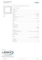 Datenblatt zu Hager WWD1100PW, EAN: 3250610093931