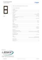 Datasheet for Hager WWD1200BR, EAN: 3250610093948