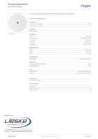 Datasheet for Hager WLF4400WG, EAN: 3250610091272