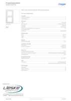 Datenblatt zu Hager WWD1200PW, EAN: 3250610093955