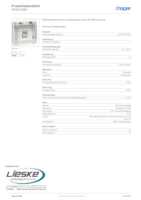 Datasheet for Hager WNA226B, EAN: 3250610099919