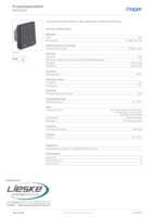 Datasheet for Hager WNA300, EAN: 3250617174305