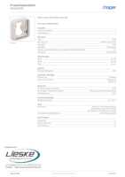 Datasheet for Hager WNA401B, EAN: 3250617175418