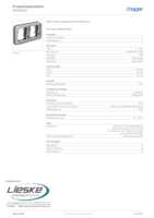 Datasheet for Hager WNA402, EAN: 3250617174428