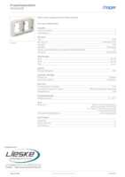 Datasheet for Hager WNA402B, EAN: 3250617175425