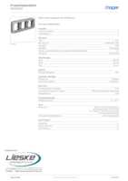 Datasheet for Hager WNA403, EAN: 3250617174435
