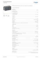 Datasheet for Hager WNC126, EAN: 3250610102183