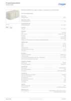 Datasheet for Hager WNC142B, EAN: 3250610102237