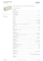 Datasheet for Hager WNC143B, EAN: 3250610102251