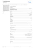 Datasheet for Hager WNT964B, EAN: 3250617178853