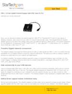 Datasheet for Startech.com US1GC301AU2R, EAN: 0065030862813