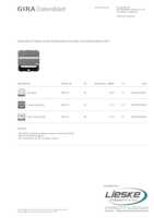 Datenblatt zu Gira 087067, EAN: 4010337870678