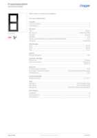 Datenblatt zu Hager WAD8200GBG, EAN: 3250610153048