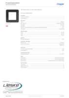 Datenblatt zu Hager WAD9120GBG, EAN: 3250610153109