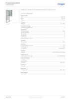 Datasheet for Hager ZAK205A5, EAN: 3250610136027