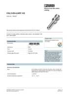 Datasheet for Phoenix Contact 1663637, EAN: 4017918123444