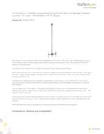Datasheet for Startech.com FPCEILPTBLP, EAN: 0065030870412