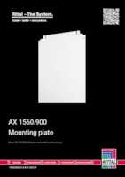 Datasheet for Rittal 1560900, EAN: 4069196010527