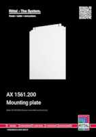 Datasheet for Rittal 1561200, EAN: 4069196010510