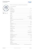 Datasheet for Hager WLS1863WG, EAN: 3250610092200