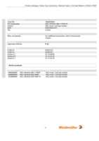 Datasheet for Weidmüller 1806050000, EAN: 4032248275151