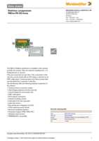 Datasheet for Weidmüller 8564100000, EAN: 4032248236725