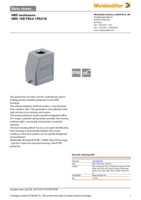 Datasheet for Weidmüller 1652680000, EAN: 4008190402754