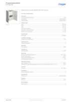 Datenblatt zu Hager FP73W7N, EAN: 3250612665693