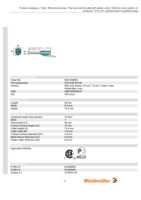 Datenblatt zu Weidmüller 9037340000, EAN: 4008190492816