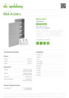 Datasheet for Spelsberg 62990401, EAN: 4013902858507