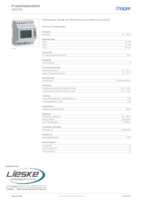Datasheet for Hager SM101E, EAN: 3250615631015