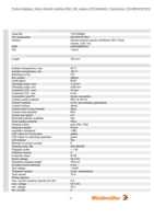 Datasheet for Weidmüller 1701250000, EAN: 4008190949761
