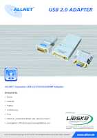 Datasheet for Allnet ALLNET DVI, EAN: 4038816702333