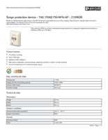 Datasheet for Phoenix Contact 2749628, EAN: 4017918108199