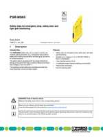 Datasheet for Phoenix Contact 2904958, EAN: 4046356904889