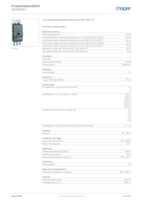 Datasheet for Hager HEF980H, EAN: 3250613349936