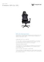 Datasheet for Acer GP.GCR11.00Y, EAN: 4711474129307