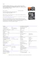 Datenblatt zu Gigabyte B860M E, EAN: 4719331868260