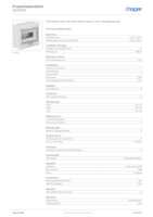 Datasheet for Hager VE110PN, EAN: 3250616450332