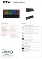Datenblatt zu MSI S11-43DE209-CLA, EAN: 4711377270137