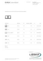 Datenblatt zu Gira 021206, EAN: 4010337212065