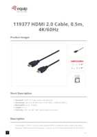 Datasheet for Equip 119377, EAN: 4015867245149