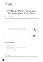 Datenblatt zu Equip 337103, EAN: 4015867244692