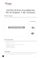 Datenblatt zu Equip 337102, EAN: 4015867244685